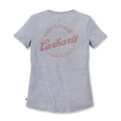 Carhartt Womens Lockhart V Neck Relaxed Fit Graphic T Shirt -Sporty Tops Sales 104227 hgy 04