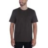 Carhartt Mens Non-Pocket Heavyweight Relaxed Fit T Shirt -Sporty Tops Sales 104264 crh 01