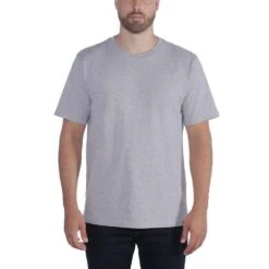 Carhartt Mens Non-Pocket Heavyweight Relaxed Fit T Shirt 26 Carhartt Mens Non-Pocket Heavyweight Relaxed Fit T Shirt -Sporty Tops Sales 104264 hgy 01