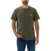 Carhartt Mens Force Flex Pocket Relaxed Short Sleeve T Shirt -Sporty Tops Sales 104616 g73 01
