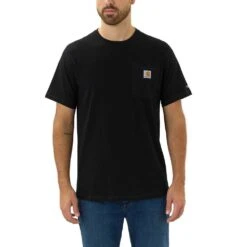 Carhartt Mens Force Flex Pocket Relaxed Short Sleeve T Shirt -Sporty Tops Sales 104616 n04 01