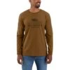 Carhartt Mens Super Dux Graphic Long Sleeve T Shirt
