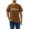 Carhartt Mens Saw Graphic Relaxed Fit Short Sleeve T Shirt -Sporty Tops Sales 105181 b00 01