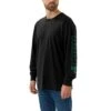 Carhartt Mens Shamrock Graphic Loose Fit Long Sleeve T Shirt -Sporty Tops Sales 105233 blk 01
