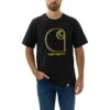 Carhartt Mens C Graphic Relaxed Fit Short Sleeve T Shirt -Sporty Tops Sales 105379 blk 01