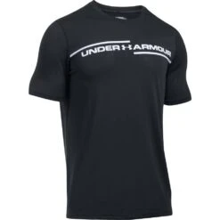 Under Armour Mens Threadborne Wicking Cross Chest Short Sleeve T Shirt