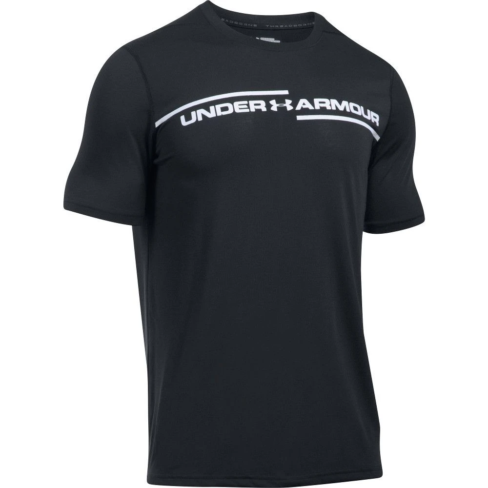 Under Armour Mens Threadborne Wicking Cross Chest Short Sleeve T Shirt 3 Under Armour Mens Threadborne Wicking Cross Chest Short Sleeve T Shirt