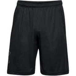 Under Armour Mens Tech Loose Fit Wicking Graphic Shorts -Sporty Tops Sales 1306443 001 03