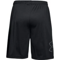 Under Armour Mens Tech Loose Fit Wicking Graphic Shorts -Sporty Tops Sales 1306443 001 04 1