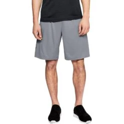 Under Armour Mens Tech Loose Fit Wicking Graphic Shorts -Sporty Tops Sales 1306443 035 01 1