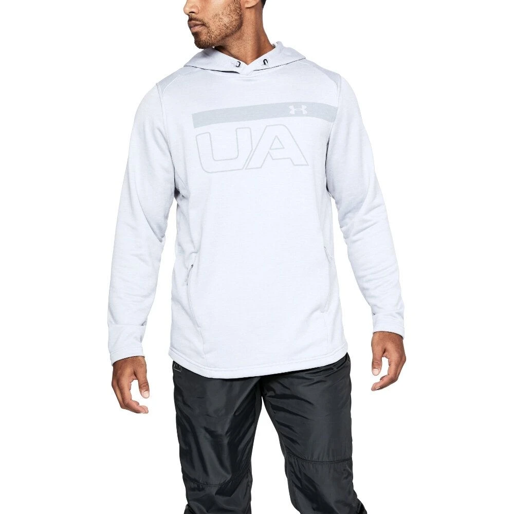 Under Armour Mens Mk1 Terry Graphic Lightweight Running Hoodie Sweater 7 Under Armour Mens Mk1 Terry Graphic Lightweight Running Hoodie Sweater - Image 5
