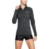 Under Armour Womens Tech 1/2 Zip Twist Long Sleeve Top -Sporty Tops Sales 1320128 001 01