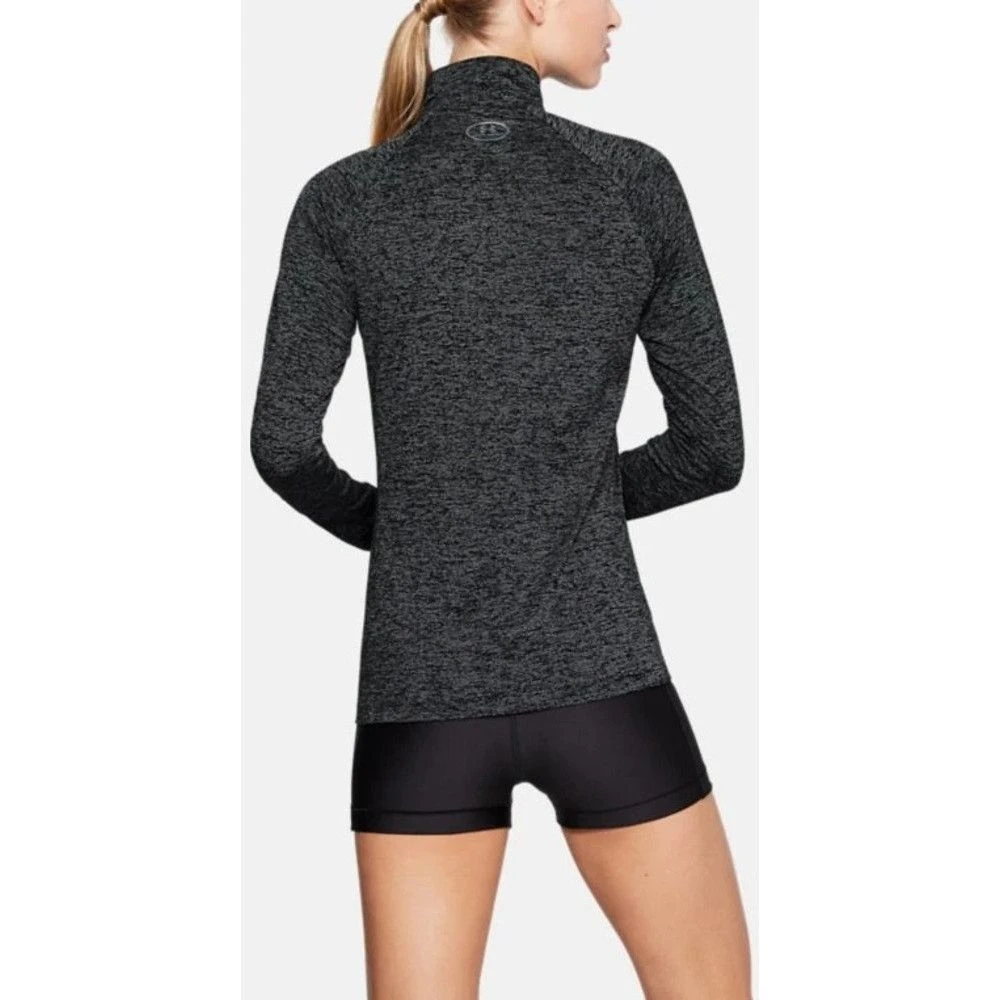 Under Armour Womens Tech 1/2 Zip Twist Long Sleeve Top 4 Under Armour Womens Tech 1/2 Zip Twist Long Sleeve Top - Image 2