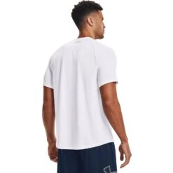 Under Armour Mens Tech Fast Wicking Tee T Shirt -Sporty Tops Sales 1326413 100 02 1