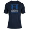 Under Armour Mens GL Foundation Short Sleeve Graphic T Shirt -Sporty Tops Sales 1326849 408 01