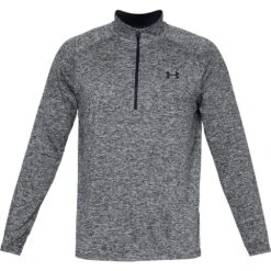Under Armour Mens Technical 1/2 Zip Loose Fit Training Running Top -Sporty Tops Sales 1328495 002 03