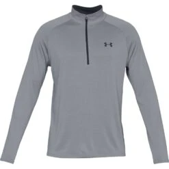 Under Armour Mens Technical 1/2 Zip Loose Fit Training Running Top -Sporty Tops Sales 1328495 035 03
