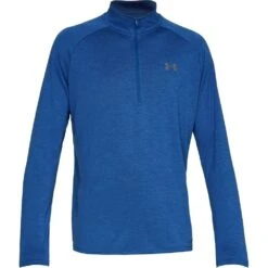 Under Armour Mens Technical 1/2 Zip Loose Fit Training Running Top -Sporty Tops Sales 1328495 400 03