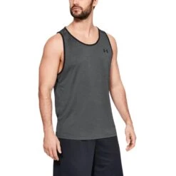 Under Armour Mens Tech 2.0 Fitted Lightweight Tank Top 35 Under Armour Mens Tech 2.0 Fitted Lightweight Tank Top -Sporty Tops Sales 1328704 013 01