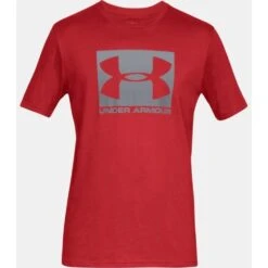Under Armour Mens Boxed Sportstyle Short Sleeve T Shirt -Sporty Tops Sales 1329581 600 03