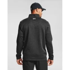 Under Armour Mens Storm SF Loose Fit Half Zip Zip Layer Top -Sporty Tops Sales 1356661 002 02