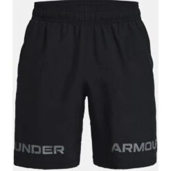Under Armour Mens Woven Graphic WM Athletic Training Shorts -Sporty Tops Sales 1361433 001 03