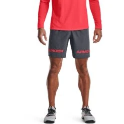 Under Armour Mens Woven Graphic WM Athletic Training Shorts -Sporty Tops Sales 1361433 012 01