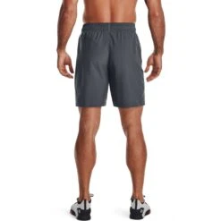 Under Armour Mens Woven Graphic WM Athletic Training Shorts -Sporty Tops Sales 1361433 012 02
