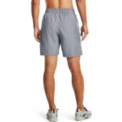Under Armour Mens Woven Graphic WM Athletic Training Shorts -Sporty Tops Sales 1361433 035 02