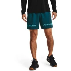 Under Armour Mens Woven Graphic WM Athletic Training Shorts -Sporty Tops Sales 1361433 463 01