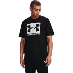 Under Armour Mens ABC Camo Boxed Logo Short Sleeve T Shirt