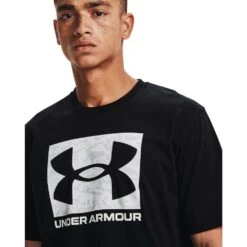 Under Armour Mens ABC Camo Boxed Logo Short Sleeve T Shirt -Sporty Tops Sales 1361673 001 03