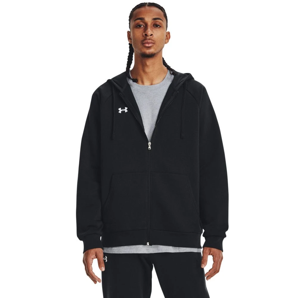 Under Armour Mens Rival Cotton Blend Fleece Full Zip Hoodie 3 Under Armour Mens Rival Cotton Blend Fleece Full Zip Hoodie