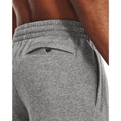 Under Armour Mens Rival Cotton Blend Fleece Shorts -Sporty Tops Sales 1379779 025 03