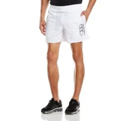 Canterbury Mens Tactic Embroidered CCC Logo Polyester Rugby Shorts -Sporty Tops Sales ccc1406 001 02