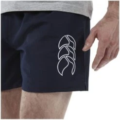 Canterbury Mens Tactic Embroidered CCC Logo Polyester Rugby Shorts -Sporty Tops Sales ccc1406 769 02
