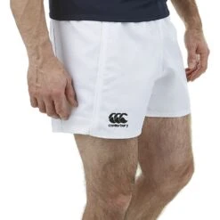 Canterbury Mens Advantage Polyester CCC Embroidered Logo Shorts -Sporty Tops Sales ccc1415 001 03