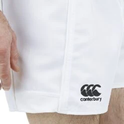 Canterbury Mens Advantage Polyester CCC Embroidered Logo Shorts -Sporty Tops Sales ccc1415 001 04