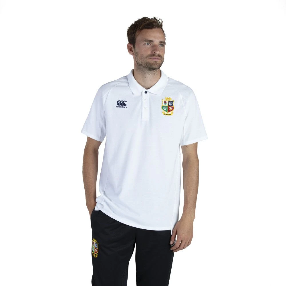 British & Irish Lions Mens Classic Pique Rugby Polo Shirt 6 British & Irish Lions Mens Classic Pique Rugby Polo Shirt - Image 4