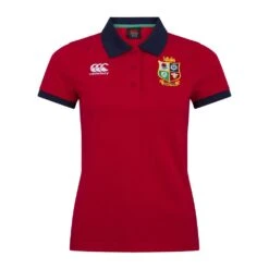 British & Irish Lions Womens Home Nations Casual Polo Shirt -Sporty Tops Sales ccc3477 a70 04