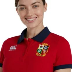 British & Irish Lions Womens Home Nations Casual Polo Shirt -Sporty Tops Sales ccc3477 a70 05