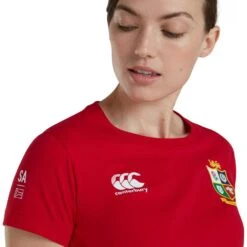 British & Irish Lions Womens Cotton Jersey Top T Shirt -Sporty Tops Sales ccc3480 a70 05