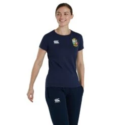 British & Irish Lions Womens Cotton Jersey Top T Shirt -Sporty Tops Sales ccc3480 e03 01