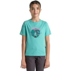 Craghoppers Girls Ellis Short Sleeve Cotton T Shirt