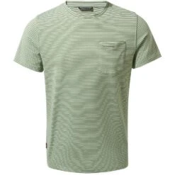 Craghoppers Mens NosiLife Ina Relaxed Fit Short Sleeve Top -Sporty Tops Sales cmt906 e90 03