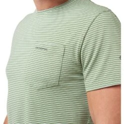Craghoppers Mens NosiLife Ina Relaxed Fit Short Sleeve Top -Sporty Tops Sales cmt906 e90 05