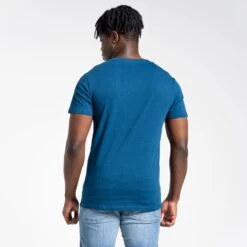 Craghoppers Mens Lugo Tailored Fit Short Sleeve T Shirt 21 Craghoppers Mens Lugo Tailored Fit Short Sleeve T Shirt -Sporty Tops Sales cmt959 blq 02 1
