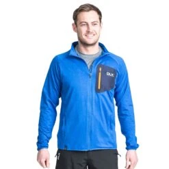 Trespass Mens Colson Polyester Quickdry Antibacterial Full Zip DLX Top -Sporty Tops Sales colson matolsm20006 bm1 m11
