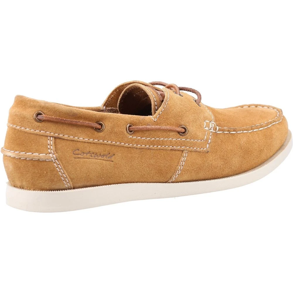 Cotswold Mens Mitcheldean Suede Boat Shoes 4 Cotswold Mens Mitcheldean Suede Boat Shoes - Image 2