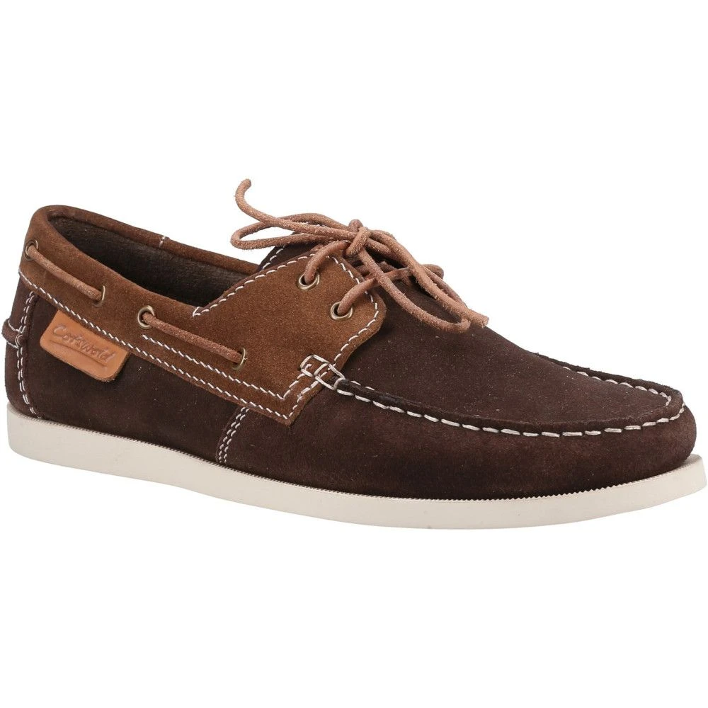 Cotswold Mens Mitcheldean Suede Boat Shoes 7 Cotswold Mens Mitcheldean Suede Boat Shoes - Image 5